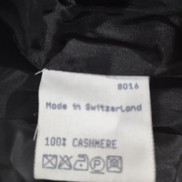 Pierrette Beautiful Long Cashmere Coat, Size 6 Petite - Made in Switzerland BL - Picture 10 of 12